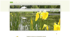 Desktop Screenshot of green-yoga.de